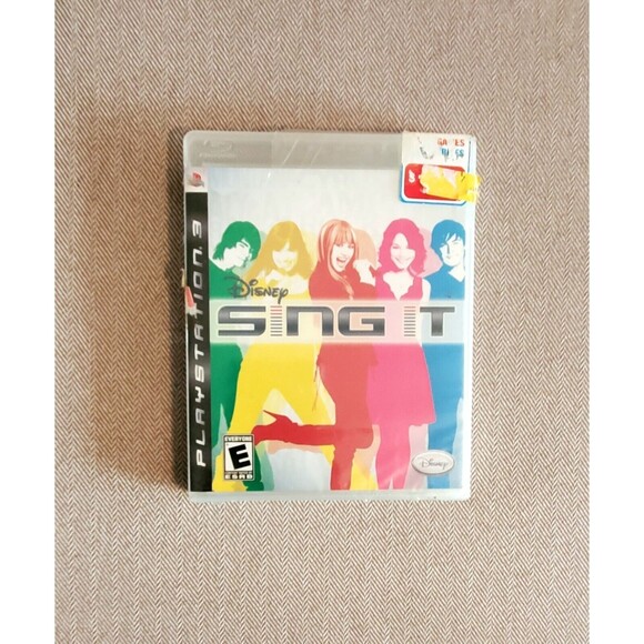 Disney Sing It Sony PS3 Game Sealed NIP High School Musical - Picture 1 of 2